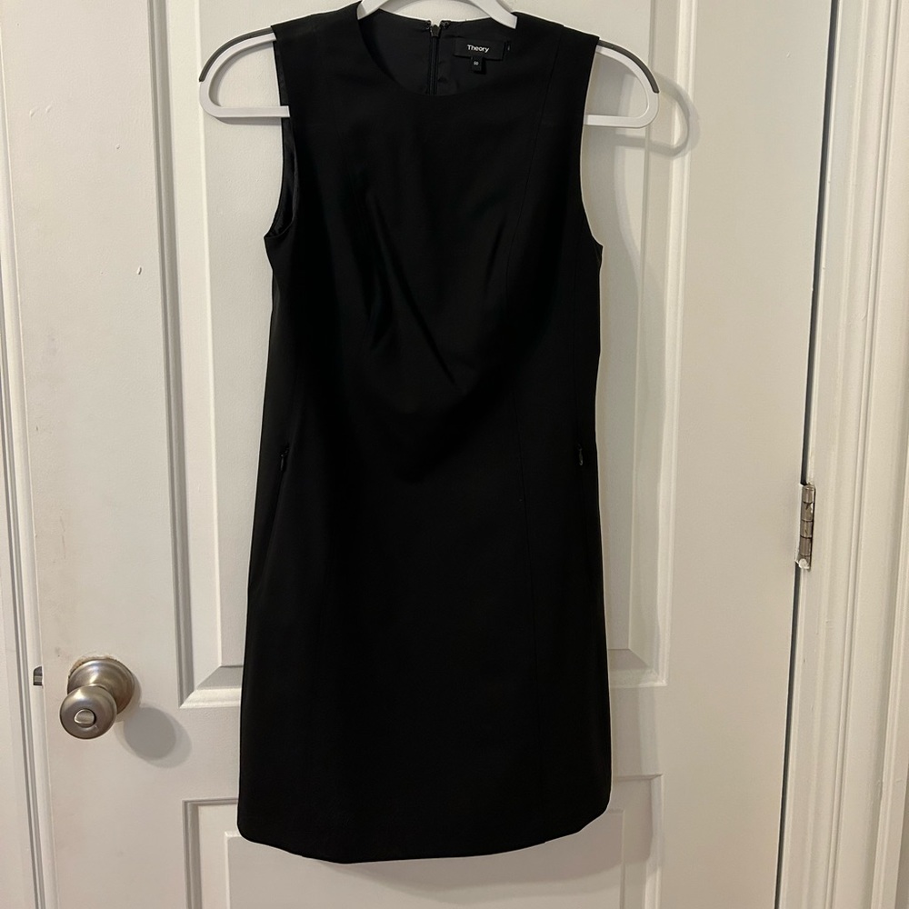 Black theory dress